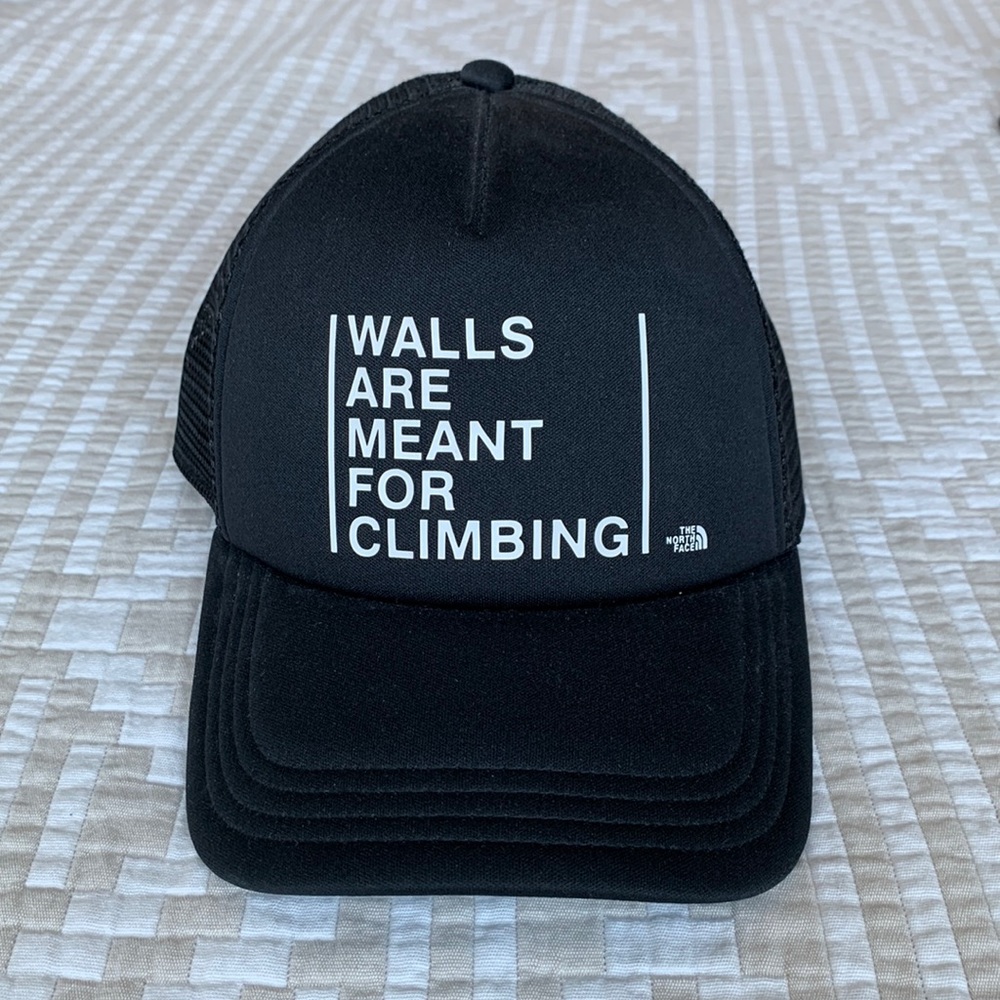 The North Face “Walls Are Meant For Climbing” Trucker Hat